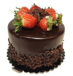 Çikolatalı Yaş Pasta İdeal 2-3 Kişilik Boy pasta