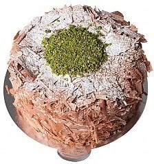 Premium Tat Deneyimi 6-9 Kişilik Fıstıklı Çeşit pasta