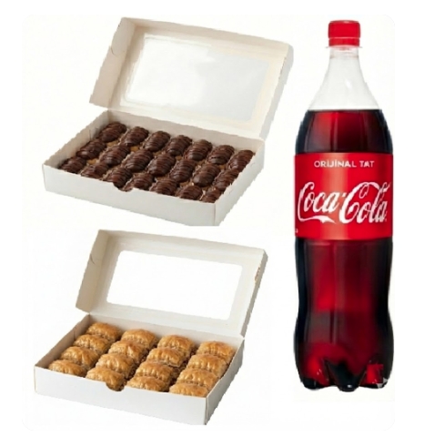 Taze ve Lezzetli Cevizli Tatlı Menüsü pasta